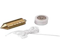 Alyco - Plomada Magnética de Albañil, de Acero, con Nuez de Plástico, 500 gr - 197942