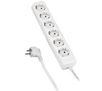 Alyco - Regleta de 6 Enchufes, Cable de 1.4 m - 199456