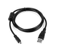 AlyKets - Cable de carga USB de 8 pines para Nikon Coolpix Series, Olypus FE Series, Pentax Optio Series, Panasonic DMC Series-Digital Camera