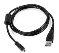 AlyKets Cable USB Cable de Carga de Transferencia de Fotos UC-E6 para Nikon Coolpix & DSLR, USB Cable de La Cámara para Nikon D3300 D750 D5300 D7200 D3200, Coolpix B500 L340 L32 L29 L31 A10 A300 A100