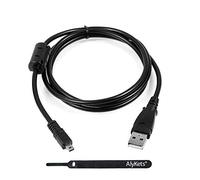 AlyKets Cable USB de Carga y Cable de Datos para Nikon D3300 D3200 D5300 D5200 D5000 D5100 D5500 D7100 D7200 DF y D750