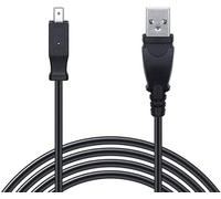 AlyKets USB U-8 (U8) Cable de La Cámara de Transferencia de Datos Cable Cargador para Kodak M320 M340 M341 M380 M381 M420 M530 C140 C180 C190 C310 C315 C330 C340 C350 C360 C433 C503 C513 V1003 V1073