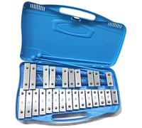Alysée - MT25-CR-BL - Metalófono infantil 25 notas cromadas - estuche azul