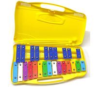 Alysée - MT25-CR-YL - Metalófono infantil 25 notas de colores - estuche amarillo