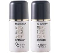 Alyssa Ashley Musk Deo Roll-On 50 ml (Paquete de 2)