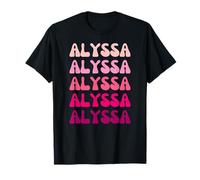 Alyssa Name Design Camiseta