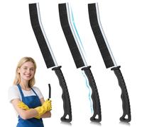 Alyvisun 3 Piezas Cepillo Limpieza Grietas, Cepillo Juntas Limpieza Hogar, Suelo de Cerdas Duras de Ranura para Grifo, Ventanas y Tapa de Inodoro