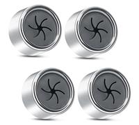 Alyvisun 4 Piezas Adhesivo Colgador Toalla Baño, ABS Colgador Trapos Cocina Redondos con Agarre Fuerte, Toallero Adhesivo Baño Fuerte sin Taladro, Ganchos para Toallas de Pared