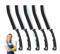 Alyvisun 5 Piezas Cepillo Limpieza Grietas, Cepillo Juntas Limpieza Hogar, Suelo de Cerdas Duras de Ranura para Grifo, Ventanas y Tapa de Inodoro