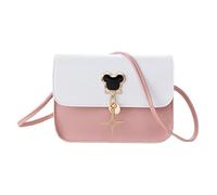 Alyxen Bolso Niña 2 3 4 5 6-12 Años,Mochila Bandolera Niña con Solapa Magnética,Bolso de Mano de Mujer para Niñas,Niños,Niñas y Adolescentes (Rosa)