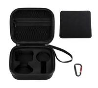 Alyxen Funda de Transporte para Accesorios Insta 360 GO 3S/GO 3, Funda Protectora Rígida con Paño para Limpiar Gafas y Mosquetón, Accesorios para Cámaras de Acción para Vlogging