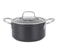 Alza Urban - Cacerola de 32 cm, Aluminio Forjado, Antiadherente Multicapa, Tapa de Vidrio, Todo Tipo de Cocinas, Inducción, Asas de Acero, Horno