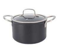 Alza Urban - Olla de 24 cm, Aluminio Forjado, Antiadherente XylanPlus, Todo Tipo de Fuegos, Inducción, Lavavajillas, Horno, Tapa de Vidrio, Sin PFOA