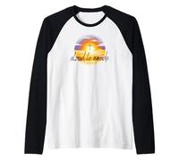 Alzad La Mirada Cristiana Católica Fe Esperanza Camiseta Manga Raglan