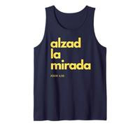 Alzad La Mirada Cristiana Católica Fe Esperanza Camiseta sin Mangas