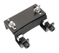 Alzador de Bombo de Metal para Batería, 1 Pieza, Negro | Contacto Antideslizante, Compatibilidad Amplia, Alineación Ergonómica del Pedal, para Estudio y Aula