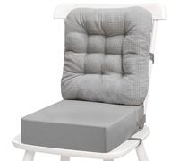 Alzador Silla para Niños Comer, 2 asientos elevadores para niños, con diferentes alturas para comer, extraíble y fácil de limpiar, asiento elevador antideslizante