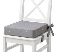 Alzador Silla para Niños Comer 32x32x8 cm - Cojín Elevador con Correas Ajustables y Base Antideslizante - Funda lavable en lavadora a 30 grados espuma firme Galaxy