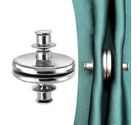 Alzapaños magnéticos para Cortinas,Alzapaños magnéticos para Cortinas | Soportes para Hebillas magnéticas Fuertes,Soportes Invisibles para con Clip de aleación, Decorativos