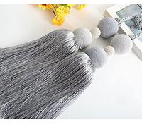 Alzapaños para cortinas, Alzapaños para cortinas, 1 bola colgante for cortina, gancho for, correa de amarre, borla, hebilla for decoración del hogar, gris claro, China