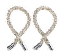 Alzapaños para Cortinas de Columna Clip Magnético | Poliéster y Aleación, Estilo Elegante Vintage, para Hogar o Tienda, Decoración y Sujeción de Cortinas