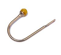 Alzapaños Para Cortinas Montados En La Pared Alzapaños Para Cortinas En Forma De U Alzapaños Para Cortinas De Metal Ganchos Para Alzapaños De Cortinas De Aleación De Zinc Juego De 2, Blanco (Dorado)