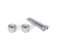 Alzas de manillar SW Motech de 20 mm en plata para BMW, YAMAHA
