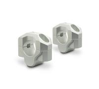 SW-Motech H=20 mm. Plateado. Fresado. - H=20 mm. Plateado. Fresado.