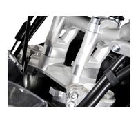 Alzas de manillar SW Motech de 20 mm en plata para TRIUMPH TIGER 800 10-26 | TIGER 1200 11-26 | TIGER 900 / GT / PRO 19-23