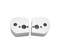 Alzas Manillar Compatible Con Yamaha Para FJR1300 2006-2020 Base Espaciadora Para Elevador De Manillar De Motocicleta Adaptador De Asiento Abrazadera De Manillar De Motocicleta(Silver)