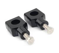 Alzas Manillar Compatible Con Yamaha Para V-Star 650 1100 Para Custom Para Silverado 22 Mm 25 Mm Elevador Manillar Abrazadera Soporte Superior Accesorios Motocicleta(Black,22MM)