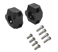 Alzas Manillar Elevador De Manillar De Motocicleta De 28 Mm Abrazadera Montaje Para Adaptador De Montaje Universal De Motocicleta Actualización De Piezas Modificadas Accesorios(Black)