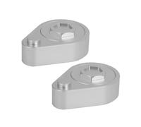 Alzas Manillar Kit Elevador De Manillar para Motocicleta con Tapa Roscada Aluminio 43 Mm para Suzuki GSF1200S GSXR750 GSXR1100 RF600R FZR1000 FZR750R