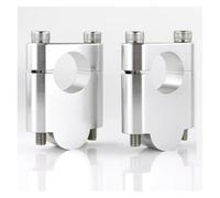 Alzas Manillar Motocicleta Elevador de manillar Fat Bar de 7/8" con abrazaderas para XR 250 R, XR 350 R y XR 650 L/R Manillar Torretas(3)