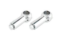 Alzas Manillar Motocicleta Elevador De Manillar para Motocicletas para Cruiser Chopper Otras Disponible 2pulgadas 3pulgadas 4pulgadas 5pulgadas 25Mm(Chrome 3Inches)