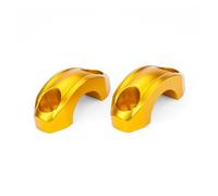 Alzas Manillar Motocicleta Kit De Soportes para Elevadores Manillar Motocicleta Aluminio CNC para MT07 2021 2022 2023 2024 2025 para XSR700 2016 2017-2025(Cap-Gold)