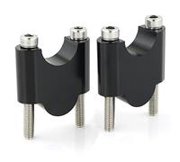 Alzas Manillar Motocicleta para BMW G310R para G310GS para F650GS F650 F800S para F800ST para R1100GS R1200R para R1150GS para R850GS Elevadores Manillar 22mm 7/8" (Tamaño : Black Riser 40mm)