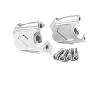 Alzas Manillar Motocicleta para BMW para F 800 GS GT para F800GT (2012-) para F800GS (2007-2017) para ADV 2012-2017 Abrazadera elevadora de Manillar (Color : Silver-F800GS)
