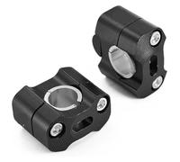 Alzas Manillar Motocicleta para CRF300L para CRF250L para CRF 230 450L para CRF250F 250 450 Adaptador Elevadores Manillar Elevadores De Barra Manillar De Motocicleta Todoterreno Manubrio Riser(Negro)