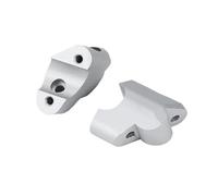 Alzas Manillar Motocicleta Para Multistrada Para V4 S Para V4S Para Para Pikes Para Pico Para Rally Elevador Manillar Motocicleta Montaje Abrazadera Elevación(Silver)