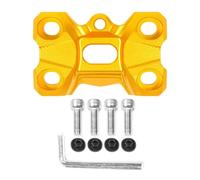 Alzas Manillar Motocicleta para PCX125 PCX150 PCX160 Código De Presión del Manillar Elevador Bloque Fijación Montaje Expandible Soporte(Oro)