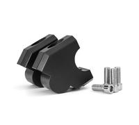 Alzas Manillar para CRF1100L para África para Twin para Aventura para Deportes 2020 - Adaptador Abrazadera Barra Manillar Motocicleta Elevador Manillar Elevadores Manillar Motocicleta(Negro)