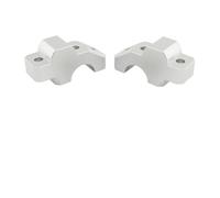 Alzas Manillar Para MT09 Para Tracer Para FZ09 2015 2016 2017 2018 2019 2020 Elevadores Manillar Motocicleta Abrazadera Manija Montaje(Silver)