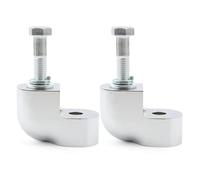 Alzas Manillar Para VTX1300C 2004 2005 2006 2007 2008 2009 Manillares Universales Para Motocicleta Con Elevador Retroceso De 2" Varilla De Aluminio Chapada Accesorios De Actualización