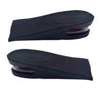 Alzas para el calzado Almohadillas de refuerzo for aumentar la altura, plantillas con cojín aire multicapa ecológicas for mujeres y hombres, aumentan almohadillas(A)