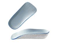 Alzas para el calzado Plantilla Invisible for aumento de altura, plantilla ortopédica con soporte for arco, peso ligero elástico suave(2.5CM Lift)