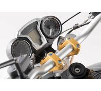 Alzas y acercadoras de manillar SW Motech 30 mm en dorado para BMW R NINE T 14-20