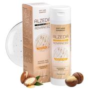 ALZEDA Advanced Collagen Champú Hidratante 250 ml - Con colágeno, aceite de argán y macadamia - Sin sulfatos - Para cabello normal, fino o tratado - Suavidad, brillo y fortaleza