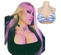 ALZRGORA Fake boobs Breastplate Silicone breasts forms C-G CUP for Crossdresser Cosplay Drag Queen