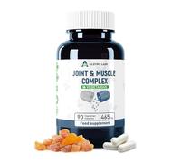Alzuro Labs Complejo Articulaciones y Músculos 465mg - 90 cápsulas veganas | Boswellia Serrata, Garra del Diablo, PEA, Vitamina C y D3 | Antiinflamatorio, Huesos y Colágeno | Probado y GMP.